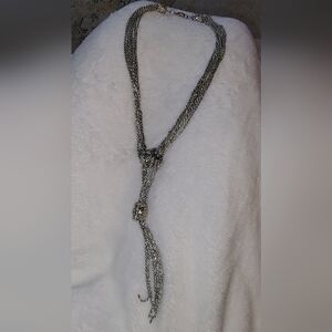 Silver Knot Necklace